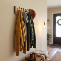 Wooden Piano Coat Rack - HarmonyCoat