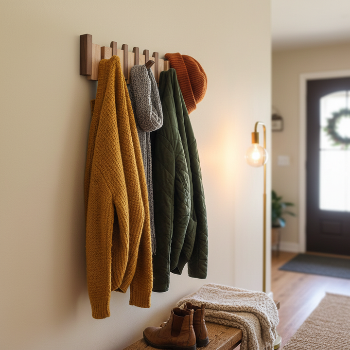 Wooden Piano Coat Rack - HarmonyCoat