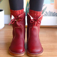 Women's Waterproof Ankle Boots with Warm Lining – Natalja