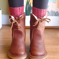 Women's Waterproof Ankle Boots with Warm Lining – Natalja