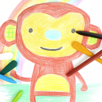Natural Colourful Crayons - EcoCrayons-12 colors-State of Style