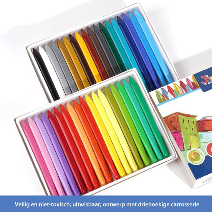 Natural Colourful Crayons - EcoCrayons-12 colors-State of Style