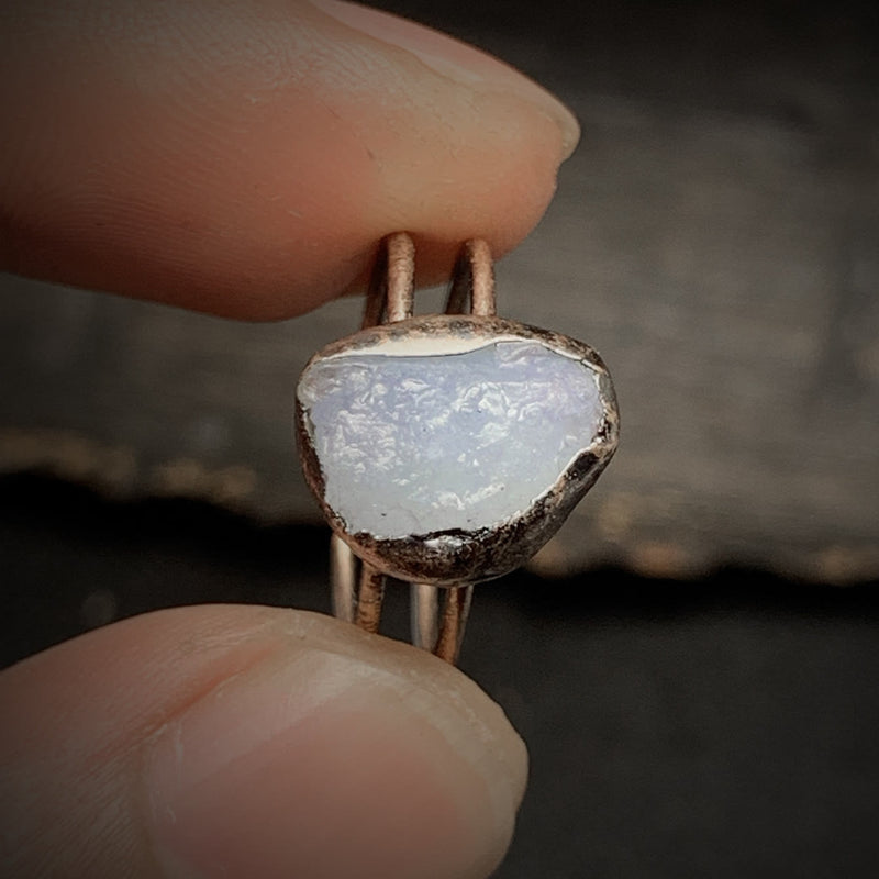 Natural Raw Birthstone Ring - Selina-January: Garnet-State of Style