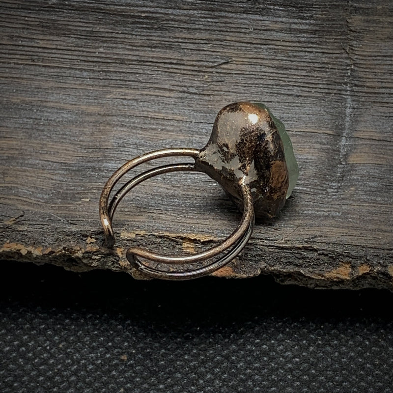 Natural Raw Birthstone Ring - Selina-January: Garnet-State of Style