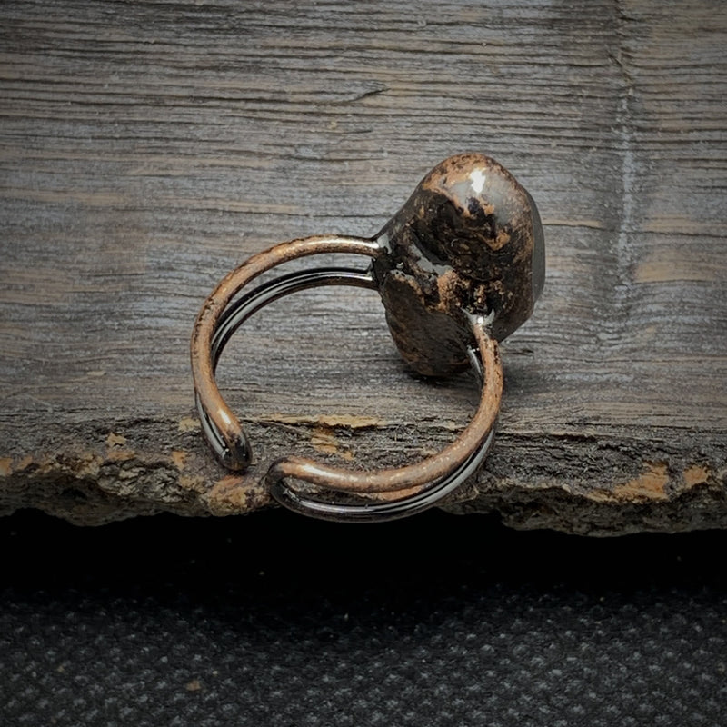 Natural Raw Birthstone Ring - Selina-January: Garnet-State of Style
