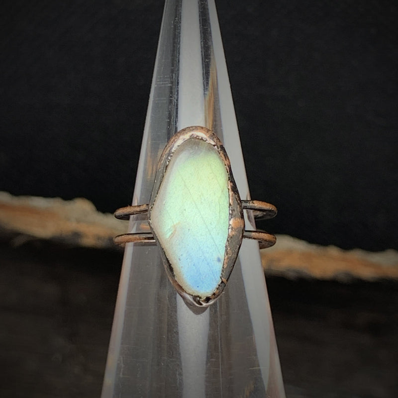 Natural Raw Birthstone Ring - Selina-January: Garnet-State of Style