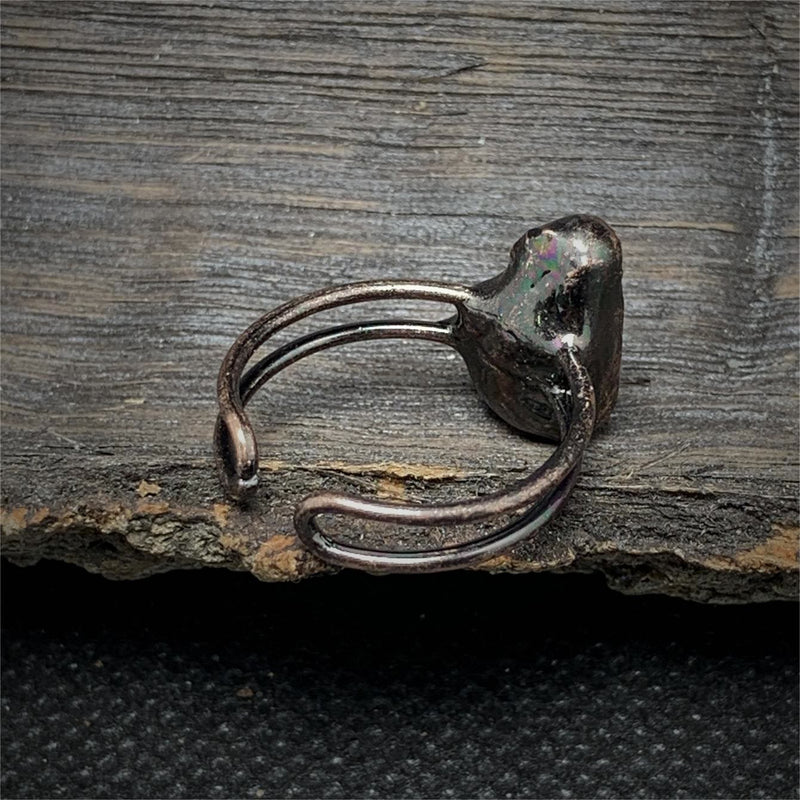 Natural Raw Birthstone Ring - Selina-January: Garnet-State of Style