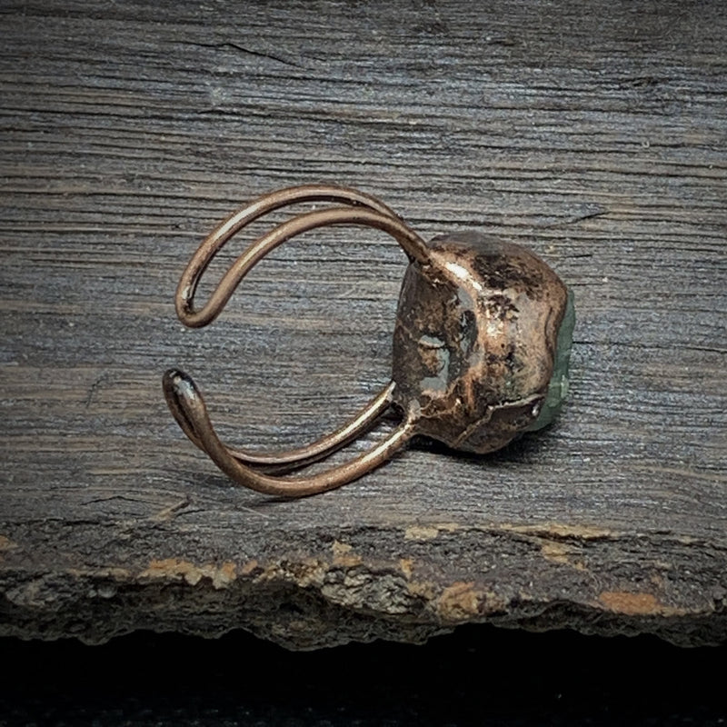 Natural Raw Birthstone Ring - Selina-January: Garnet-State of Style
