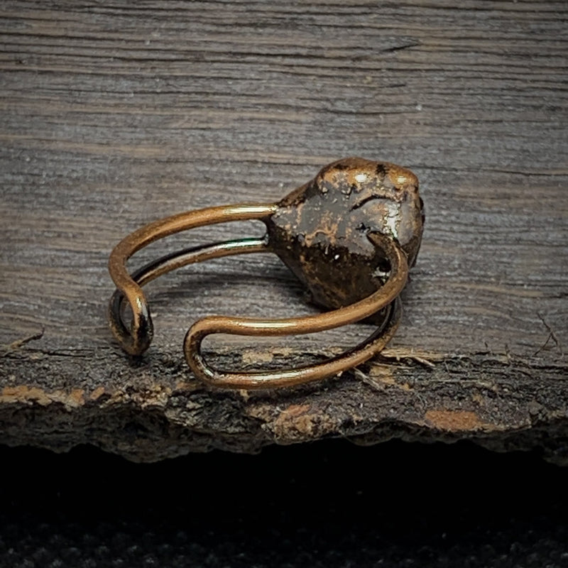 Natural Raw Birthstone Ring - Selina-January: Garnet-State of Style