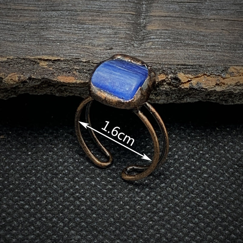 Natural Raw Birthstone Ring - Selina-January: Garnet-State of Style
