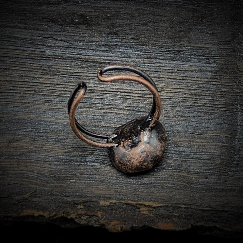 Natural Raw Birthstone Ring - Selina-January: Garnet-State of Style