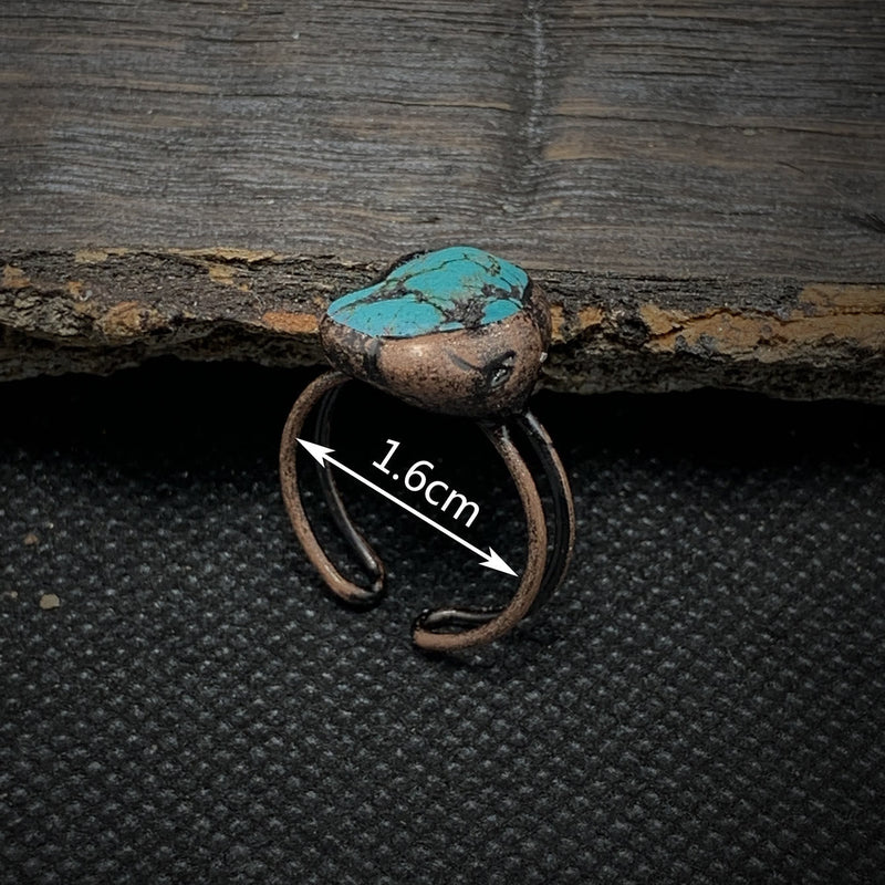 Natural Raw Birthstone Ring - Selina-January: Garnet-State of Style