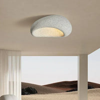 Natural Wabi Sabi Ceiling Lamp - SereneAura-Light Grey-3 Interchangeable Light-3 Interchangeable Light-State of Style