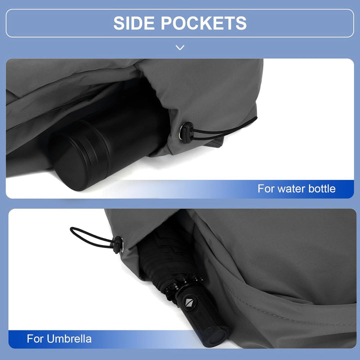 Lightweight Water-Resistant Laptop Backpack with Multi-Pockets – 15.6” TravelPro Series