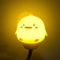 Nightlight with Timer Function - CuddleLight-Cat-State of Style