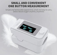Non-Invasive Finger Pulse Oximeter with LED Display – PrecisionPulse-State of Style