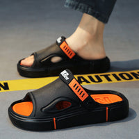 Non-slip men's beach sandals – Rafael-Black-6/6.5-State of Style