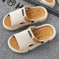 Non-slip men's beach sandals – Rafael-Black-6/6.5-State of Style