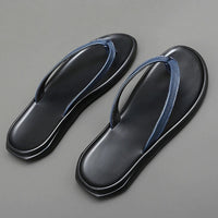Non-slip & Stylish Men's Leather Slip-ons for Summer – Dario-Black-6-State of Style