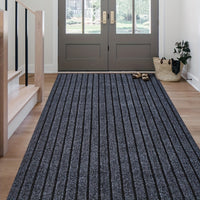 Non-Slip & Washable Indoor & Outdoor Runner - GripLuxe-60cm x 150cm-Dark Grey-State of Style