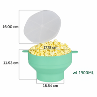 Non-Stick Popcorn Maker - CrispyPop-Red-State of Style