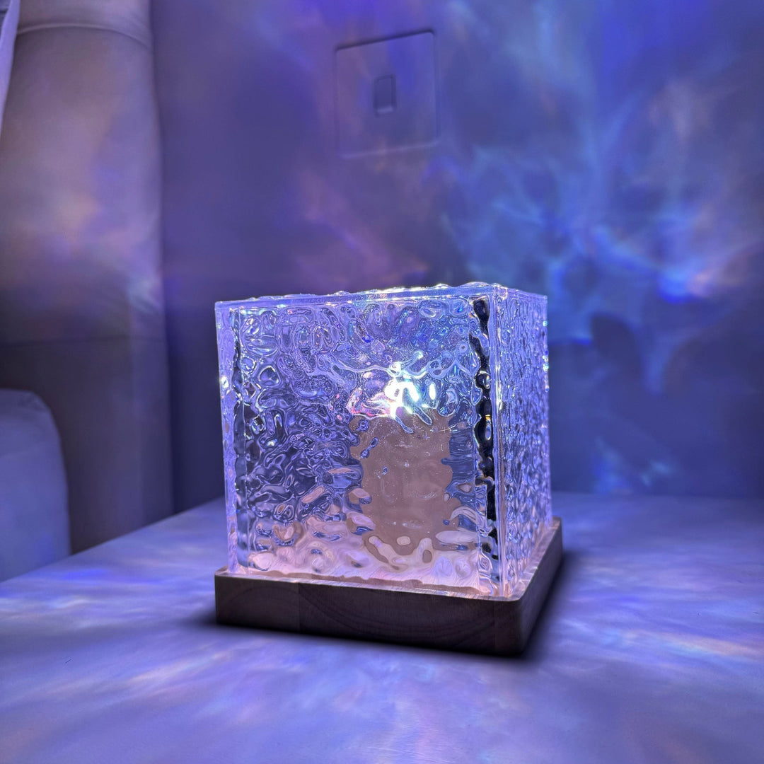 Noorderlicht Prisma Lamp - Borealis Cube-Medium-State of Style