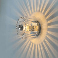 Nordic Glow Wall Lamp – Scandinavian Bauhaus Style-Silver-State of Style