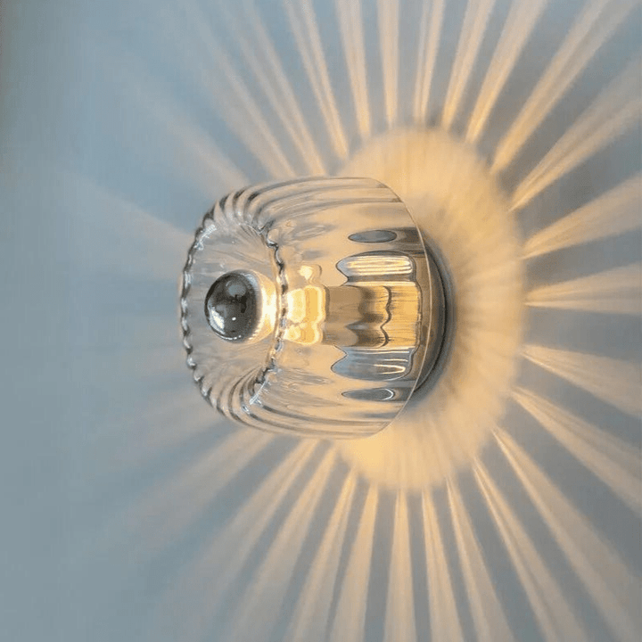 Nordic Glow Wall Lamp – Scandinavian Bauhaus Style-Silver-State of Style