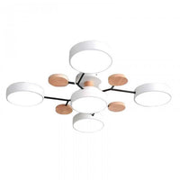 NordicGlow Branched LED Ceiling Light - Elegant Nordic Style-5 Heads-White-State of Style