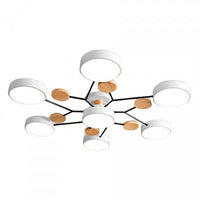 NordicGlow Branched LED Ceiling Light - Elegant Nordic Style-7 Heads-White-State of Style