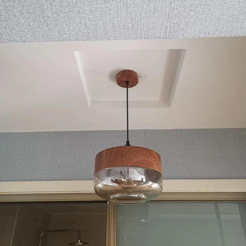 NordLuna Stylish Scandinavian Timber Ceiling Light-Type A-State of Style