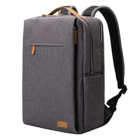 Nova Backpack with Laptop Compartment and USB Charging Port-Grey-State of Style