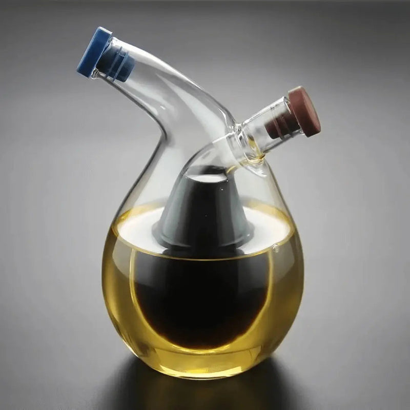 Oil & Vinegar Dispenser - DualPour-Round-State of Style