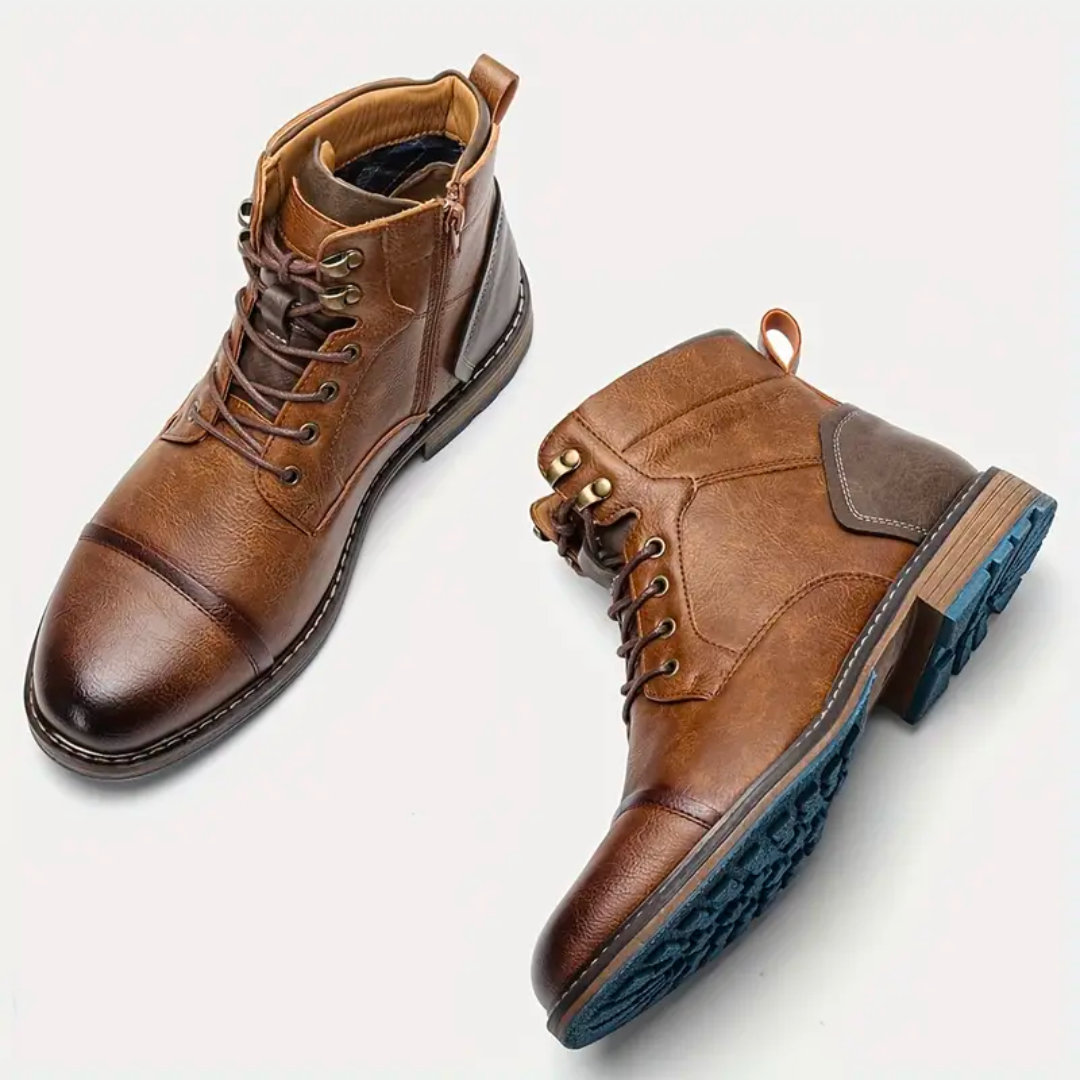 Oliver Vintage Leather Men's Shoes-10-State of Style