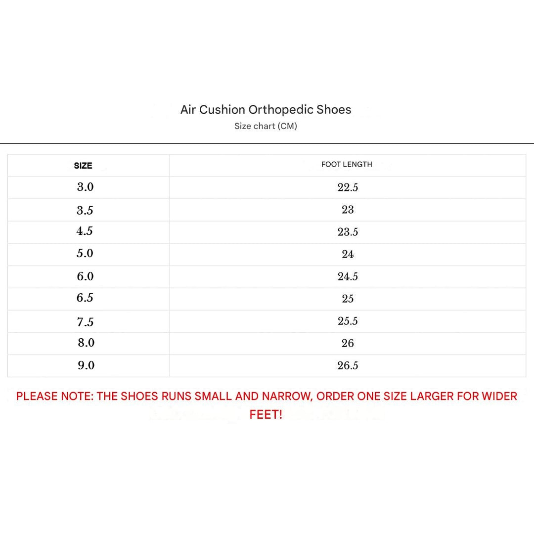 Orthopaedic Air Cushion Shoes - OrthoAir-Red-3.0-State of Style