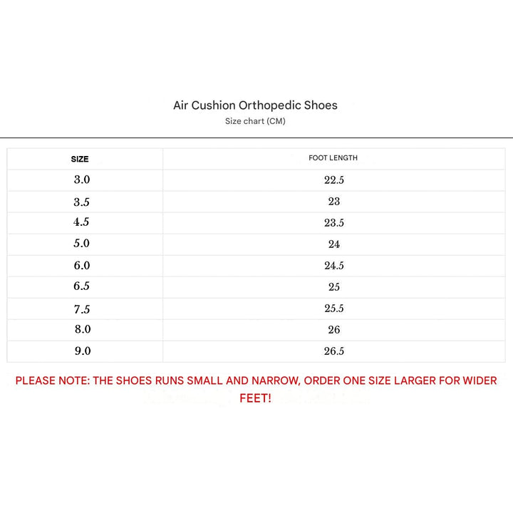 Orthopaedic Air Cushion Shoes - OrthoAir-Red-3.0-State of Style