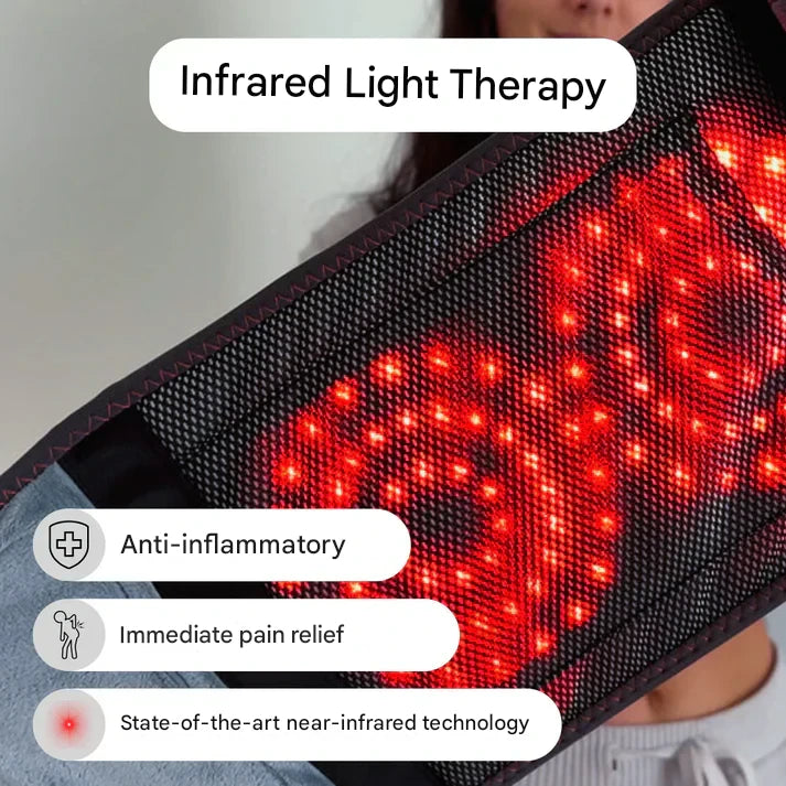 Orthopaedic Back Support Belt with Infrared Therapy – ThermaLum-State of Style