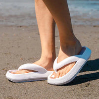 Orthopaedic Comfort Flip-Flops – Elara-Black-3.5-4.5-State of Style