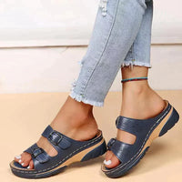 Orthopaedic comfort sandals for women - Elena-Blue-3-State of Style