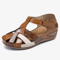 Orthopaedic comfort sandals for women – Sophia-Brown-3-State of Style