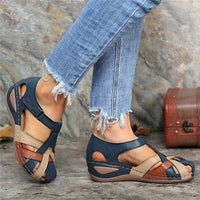 Orthopaedic comfort sandals for women – Sophia-Red-3-State of Style