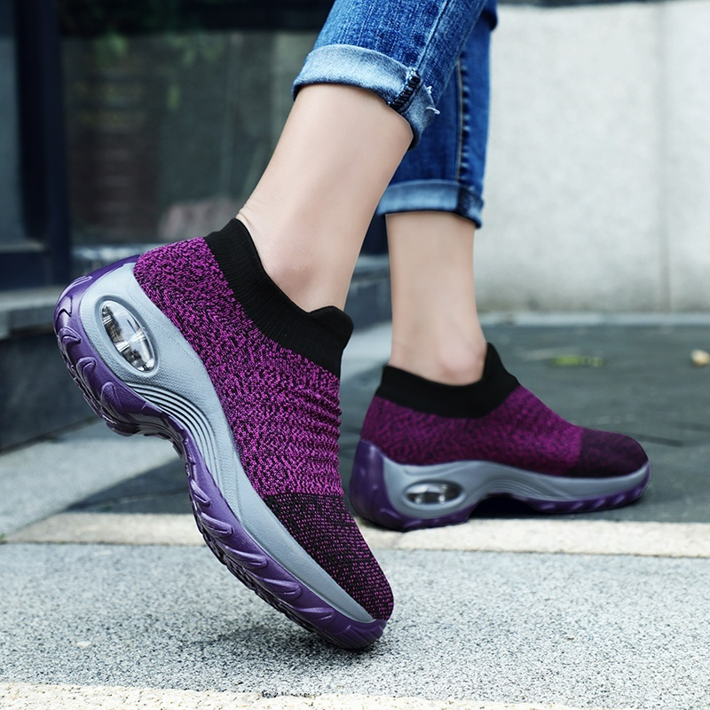 Orthopaedic Hypersoft Running Shoes for Women – Eliana-Purple-3-State of Style