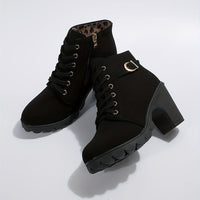 Orthopaedic Ladies Ankle Boots – Celesta-Black-4.5-State of Style