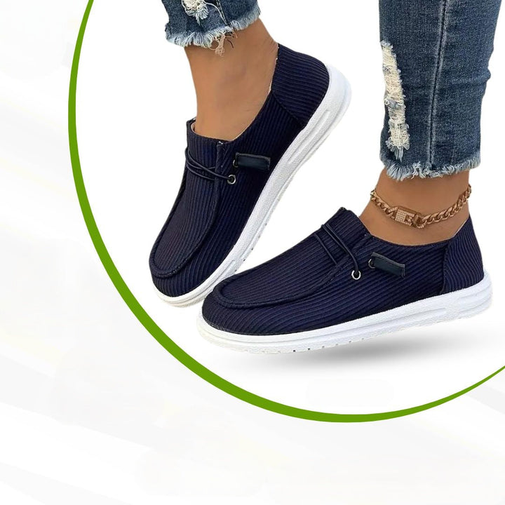 Orthopaedic Ladies' Leisure Shoes – Serena-Navy blue-3.5-State of Style