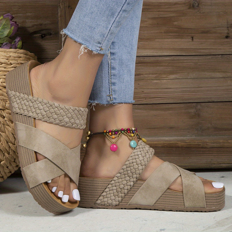 Orthopaedic Ladies Sandals - Sofia-Beige-3.5-State of Style