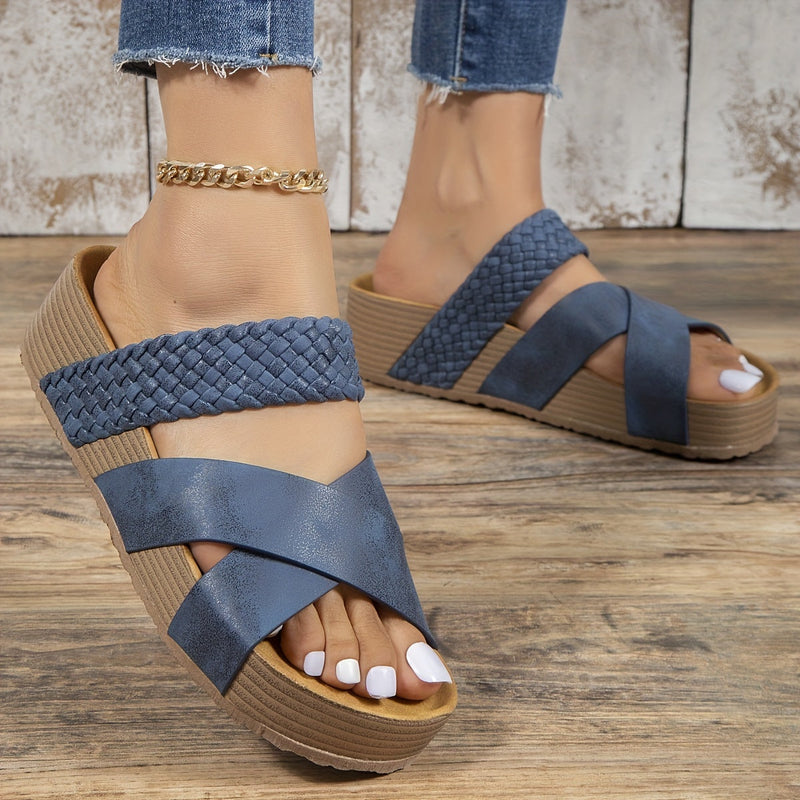 Orthopaedic Ladies Sandals - Sofia-Blue-3.5-State of Style