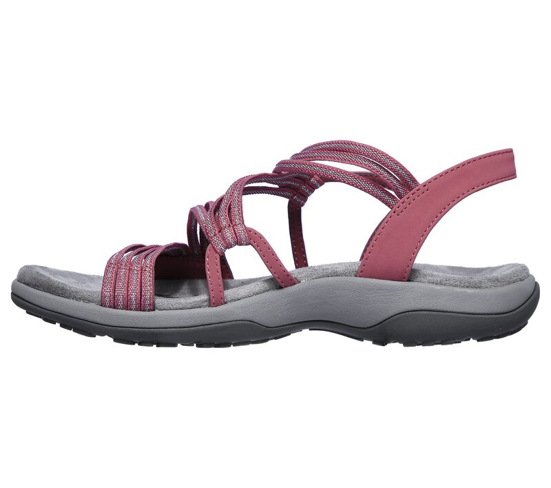Orthopaedic ladies' sandals with adjustable straps – Elvira-Pink-3-State of Style