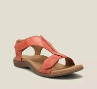 Orthopaedic ladies' sandals with arch support – Jana (buy 1, get 1 free)-Red orange-3-State of Style
