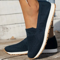 Orthopaedic Ladies Slip-ons - Olivia-Apricot-3.5-State of Style