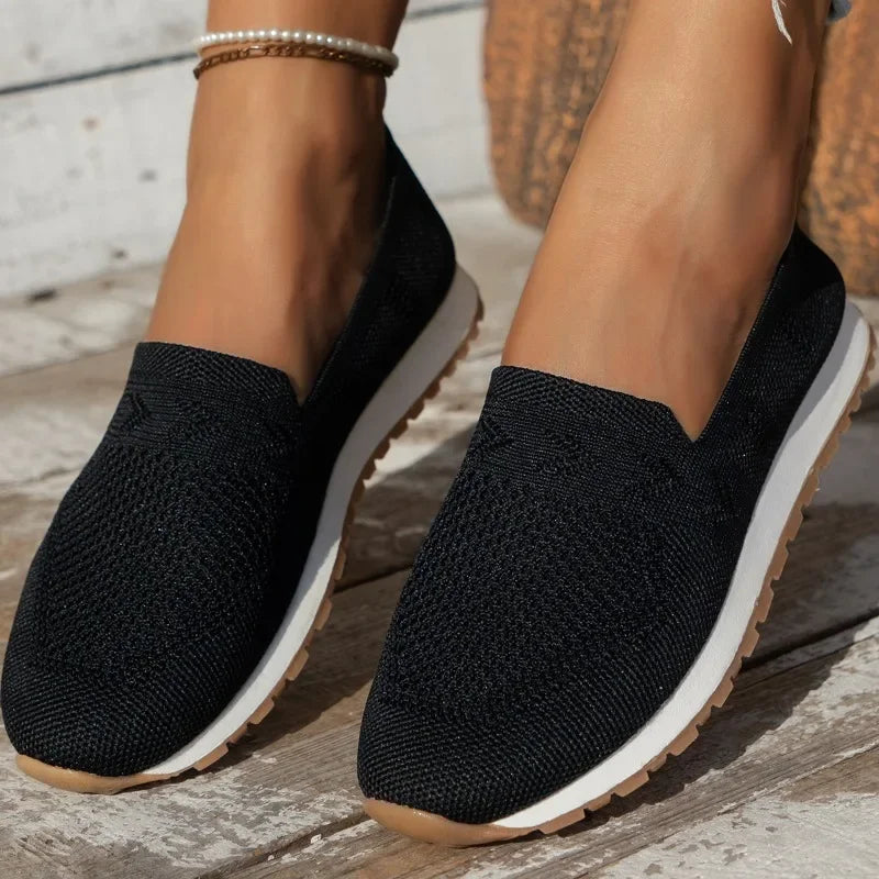 Orthopaedic Ladies Slip-ons - Olivia-Apricot-3.5-State of Style